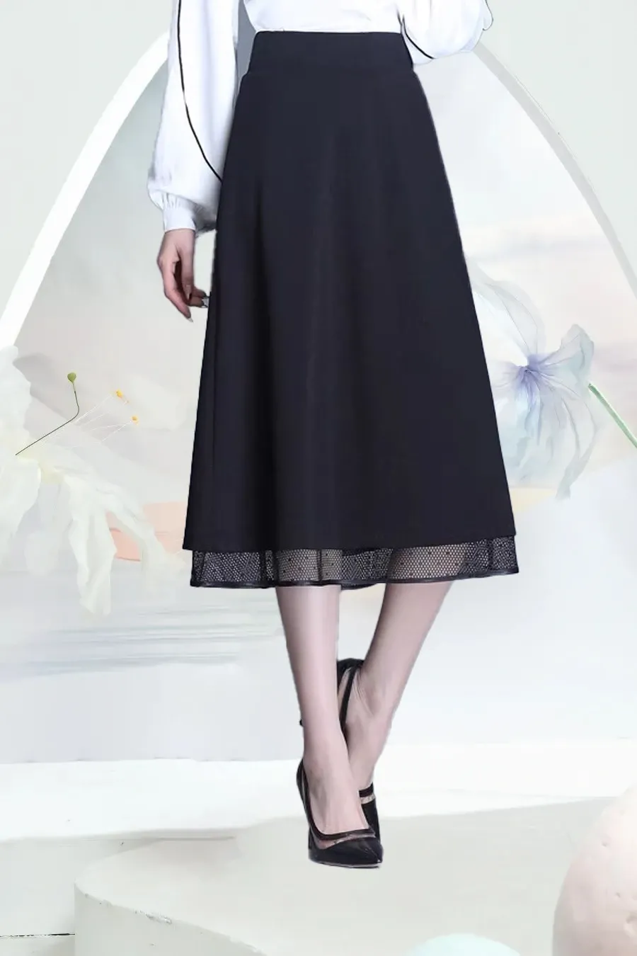 Điểm danh 5 mẫu chân váy dài Trung Quốc cực hot bạn nên nhập về kinh doanh