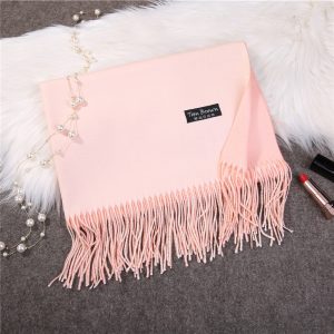 Khăn choàng CASHMERE TRƠN 2 MÀU CA706