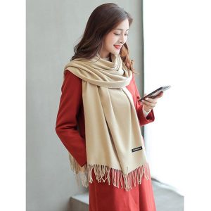Khăn choàng CASHMERE TRƠN CA429