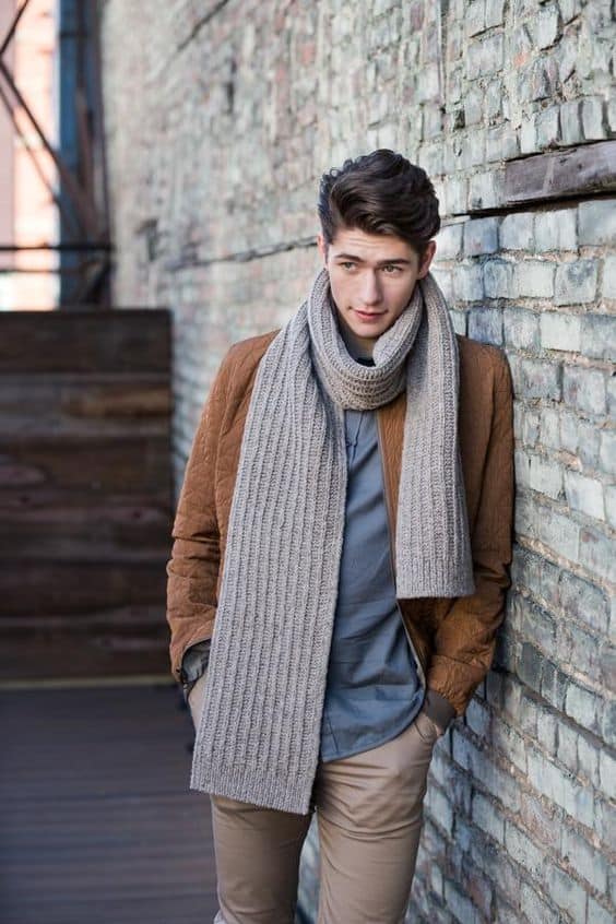 Cách đan khăn len cho nam đẹp và đơn giản nhất bạn đã biết chưa?