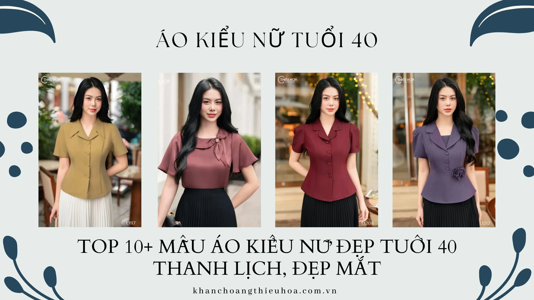 HOT 15+ mẫu váy đầm trung niên U50 quý phái, thanh lịch