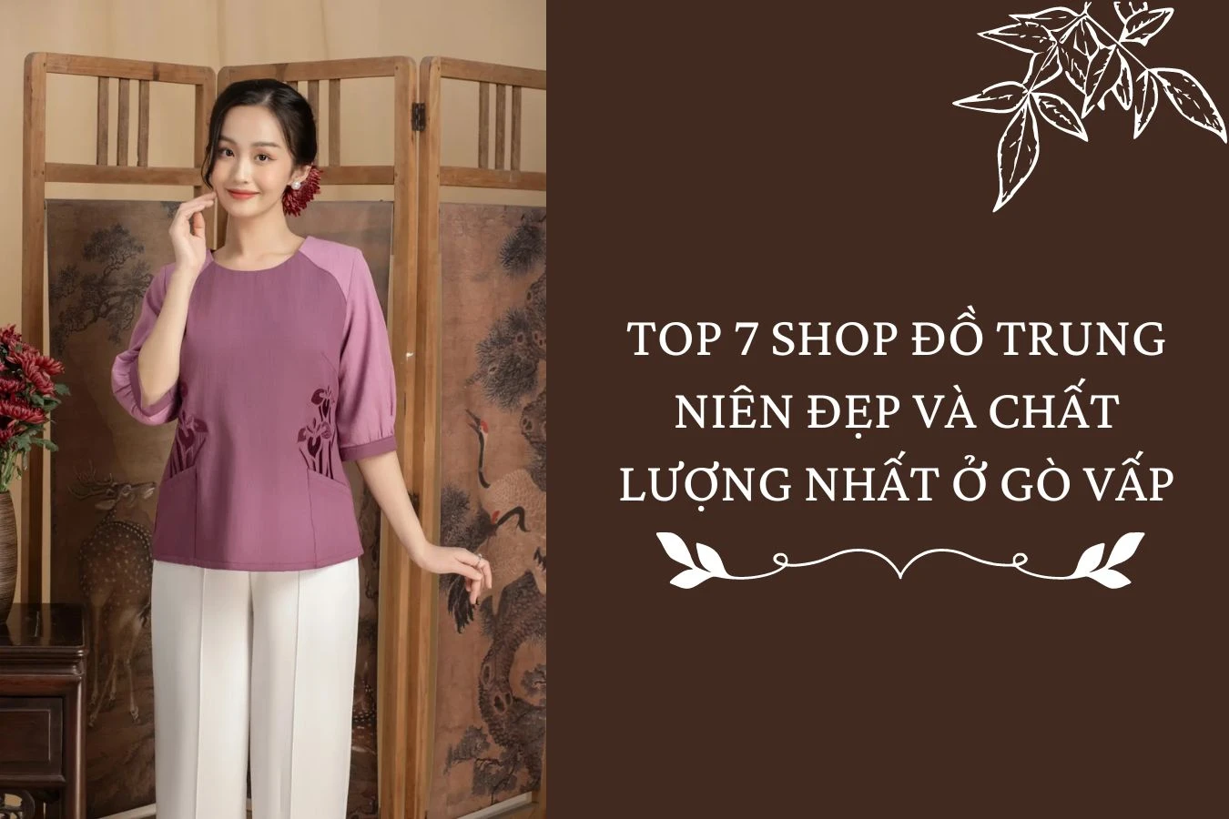 TOP 7+ shop bán áo dài cách tân trung niên đẹp tại Hà Nội